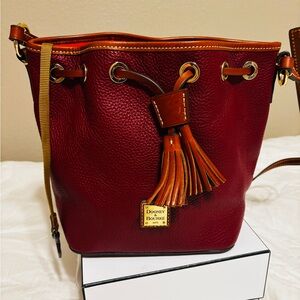 Dooney & Bourke Pebble Grain Tasha Drawstring